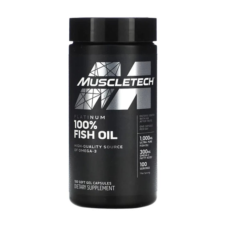 Muscletech Platinum 100% Fish Oil 100 Caps