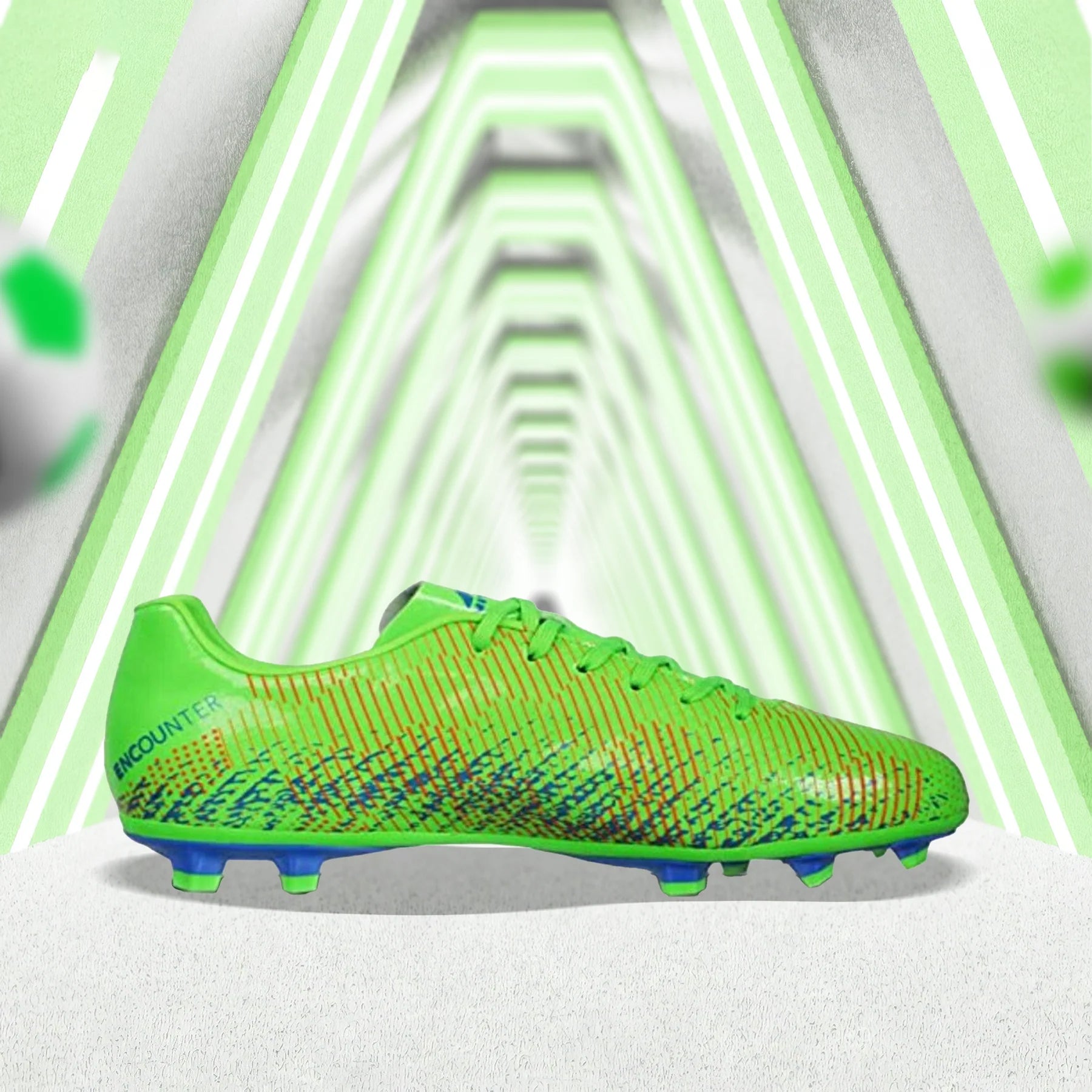 NIVIA Encounter 9.0 Football Studs (Green)