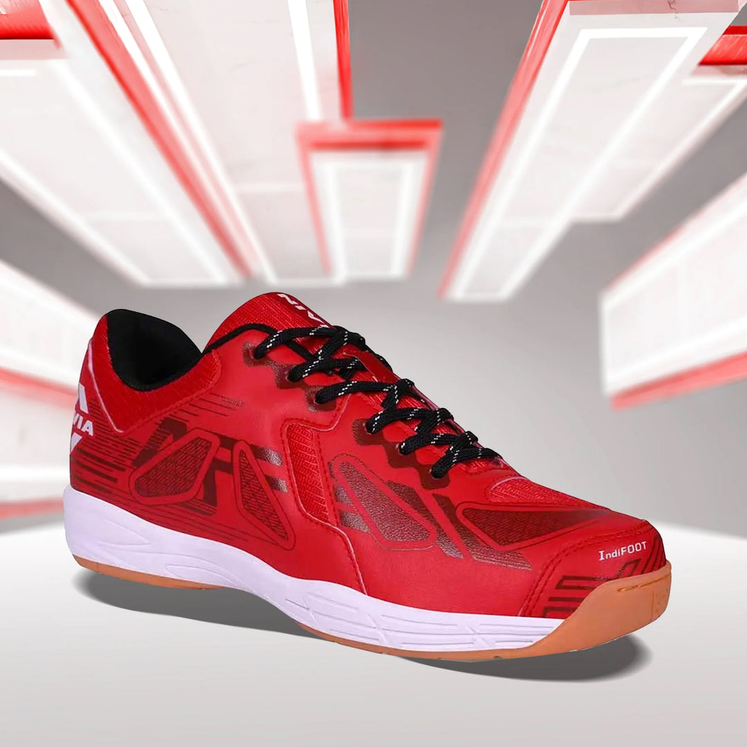 Nivia Appeal 3.0 Badminton Shoes (Red)