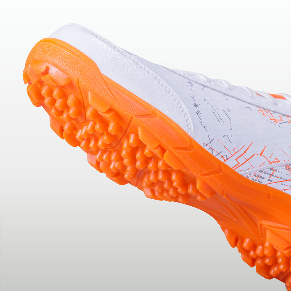 Nivia_Bounce_Cricket_Shoes_White_Orange_Creative_InstaSport
