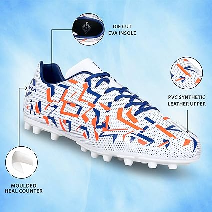 Nivia Encounter MG 2.0 Synthetic Leather Football Studs - MultiColor