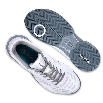 Nivia_Ray_3_Tennis_Shoes_Grey_Top_InstaSport