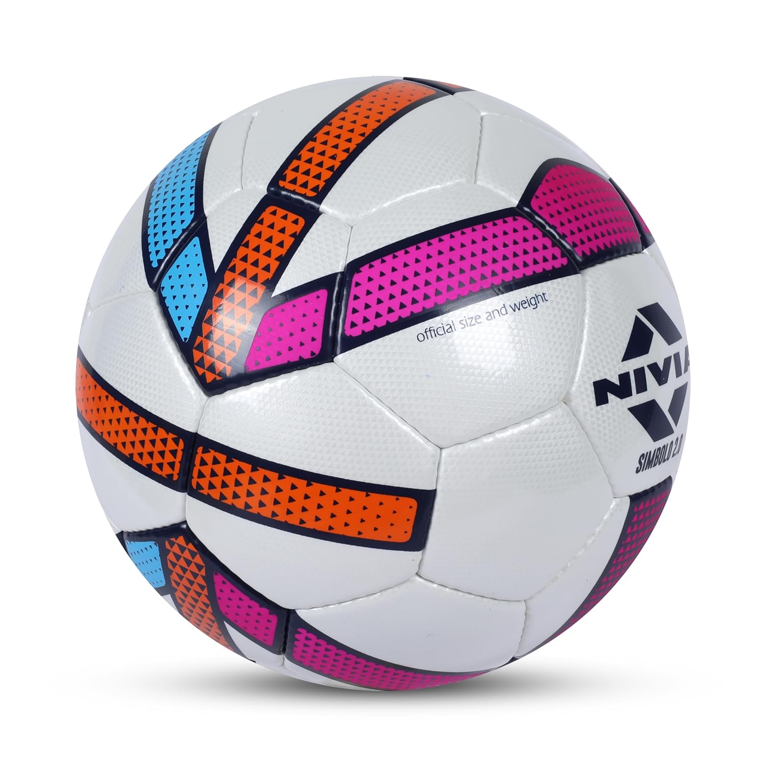 Nivia_Simbolo_2.0_Football_Pink_White_Cross_InstaSport