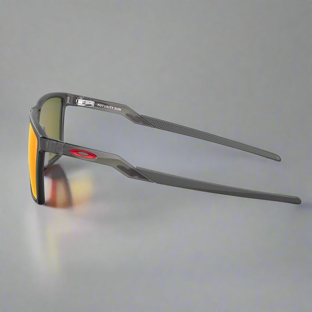 Oakley_Futurity_SunSunglass_SatinGreySmoke_PrizmRubyPolarizedLens_Leg_Instasport