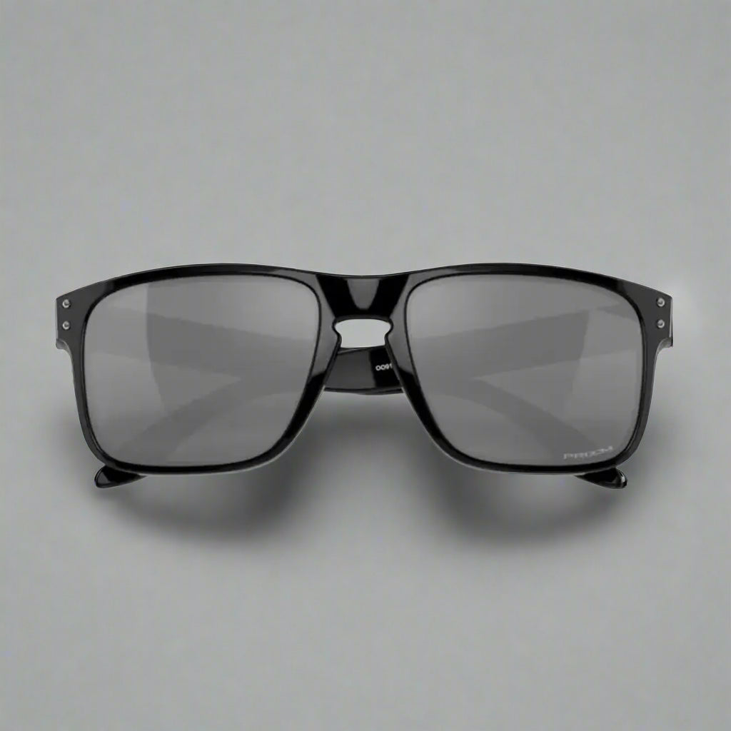 Oakley_Holbrook_Sunglass_PolishedBlack_PrizmBlackLens_Frontview_Instasport