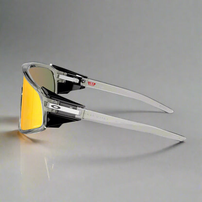 Oakley_Latch_Panel_Sunglass_MatteGreySmoke_PrizmRubyLens_Side_Instasport