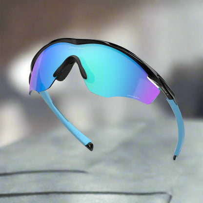 Oakley_M2_Sunglass_PolishedBlack_PrizmSapphireLens_Fullview_Instasport