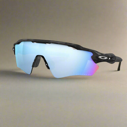 Oakley_Radar_EVPath_Sunglass_MatteBlackCamo_PrizmDeepWaterPolarized_Frontside_Instasport