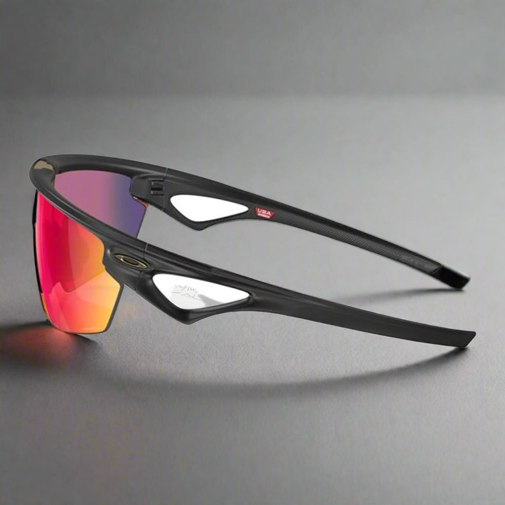 Oakley_Sphaera_Sunglass_MatteBlack_PrizmRoadLens_SideView_Instasport
