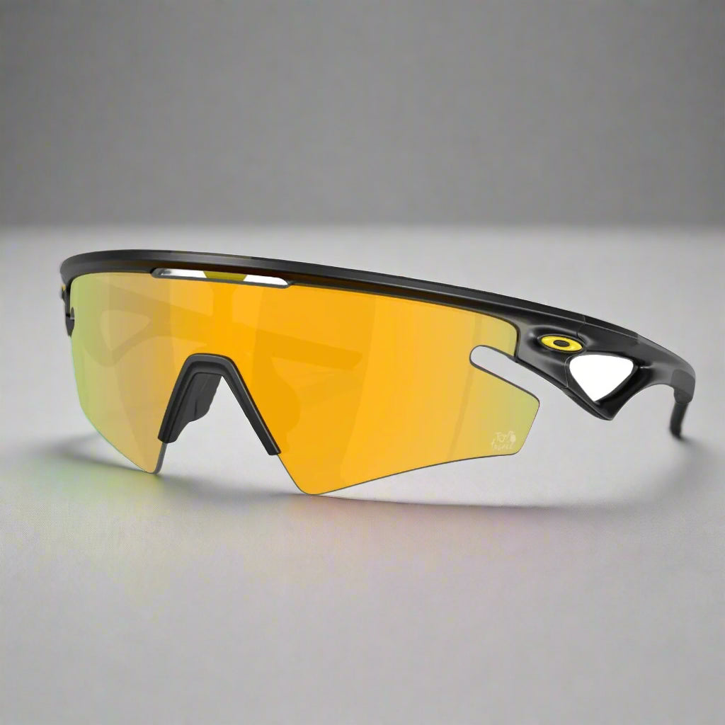 Oakley_Sphaera_Sunglass_SlashMatteBlackInk_Prizm24kPolarizedTDF_Frontside_Instasport