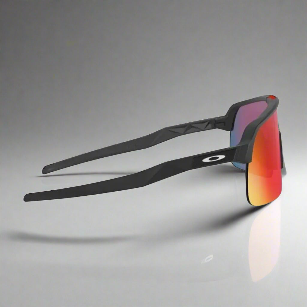 Oakley_Sutrolite_Sunglass_MatteBlack_Prizm_RoadLens_LeftSide_Instasport