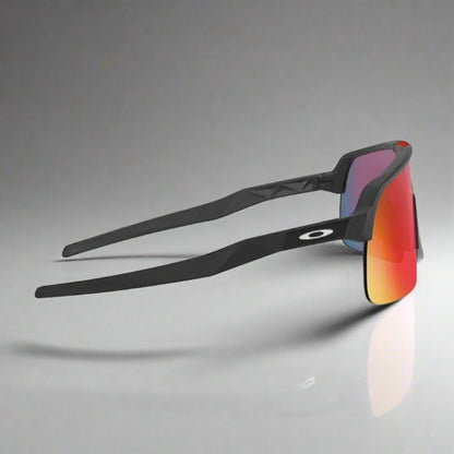 Oakley_Sutrolite_Sunglass_MatteBlack_Prizm_RoadLens_LeftSide_Instasport