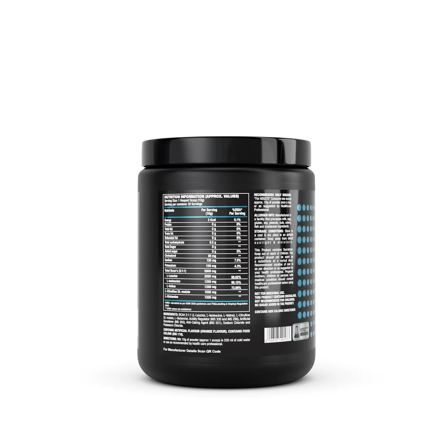 One_Science_Advanced_BCAA_Orange_Table_InstaSport