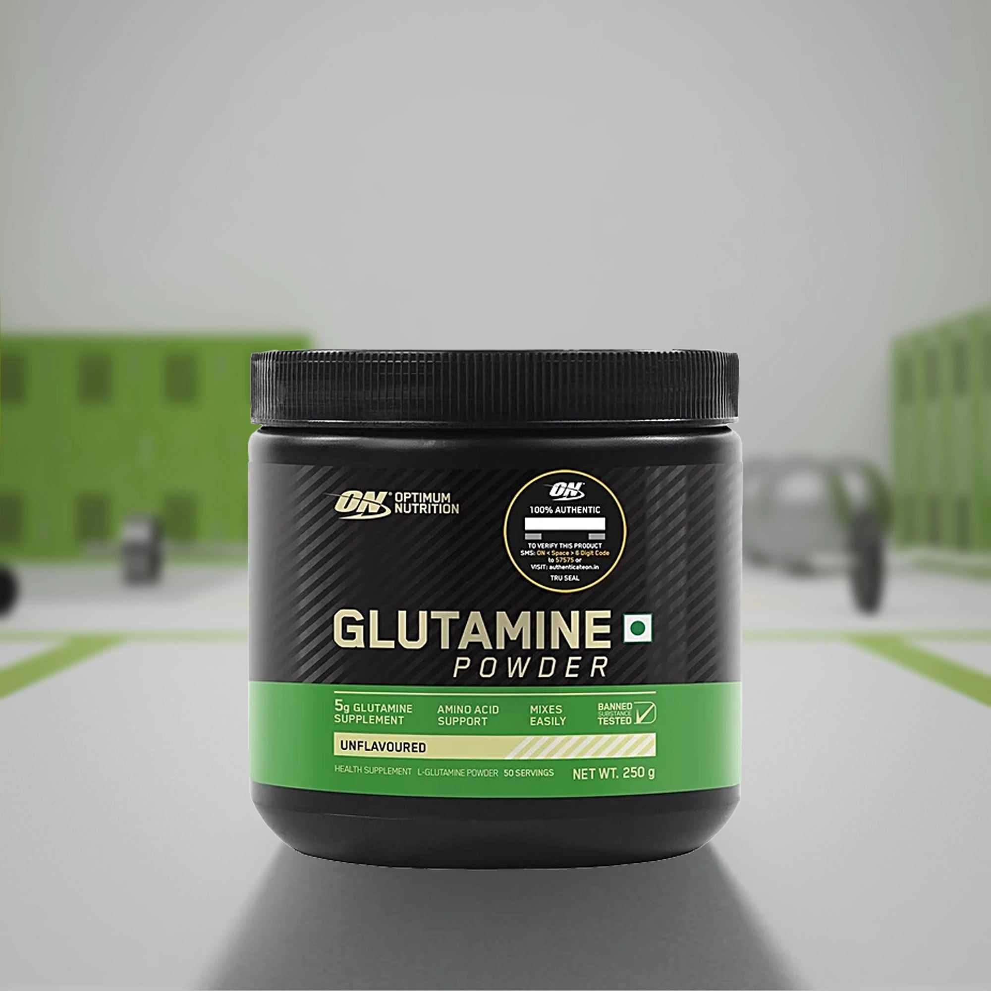 Optimum Nutrition L-Glutamine Powder (5g Glutamine Supplement) 50 Serving - 250g