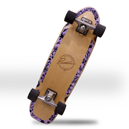 Piston Cruiser 8" x 28"- Purple Leaf CRUISER - InstaSport