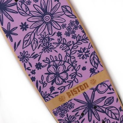 Piston Cruiser 8" x 28"- Purple Leaf CRUISER - InstaSport