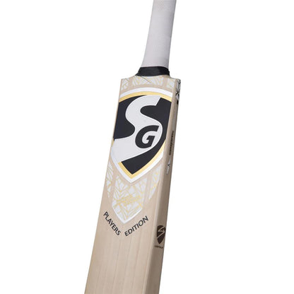 SG Players Edition English Willow top grade 1 Cricket Bat (Leather Ball) -SH - InstaSport