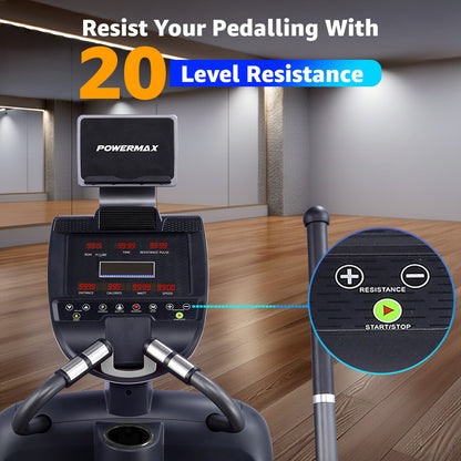 Poermax_EC_4000_Commercial_Elliptical_Cross_Trainer_Resistance_InstaSport