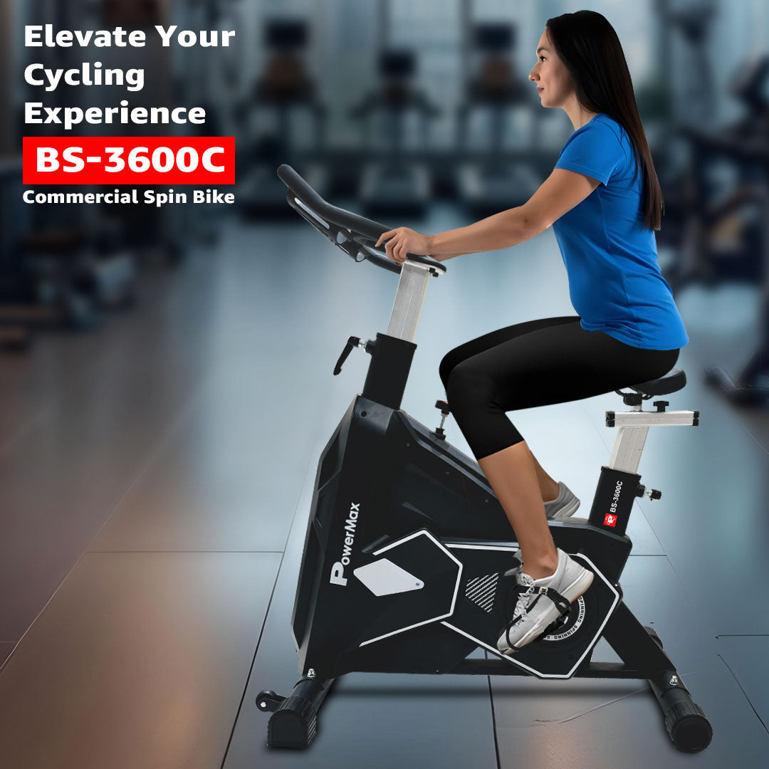 Powermax_BS3600_Commercial_Spin_Excercise_Bike_Side_InstaSport