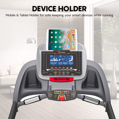 Powermax_TAC_400_Semi_Automatic_Treadmill_Device_Holder_InstaSport