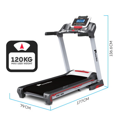 Powermax_TAC_400_Semi_Automatic_Treadmill_Weight_InstaSport