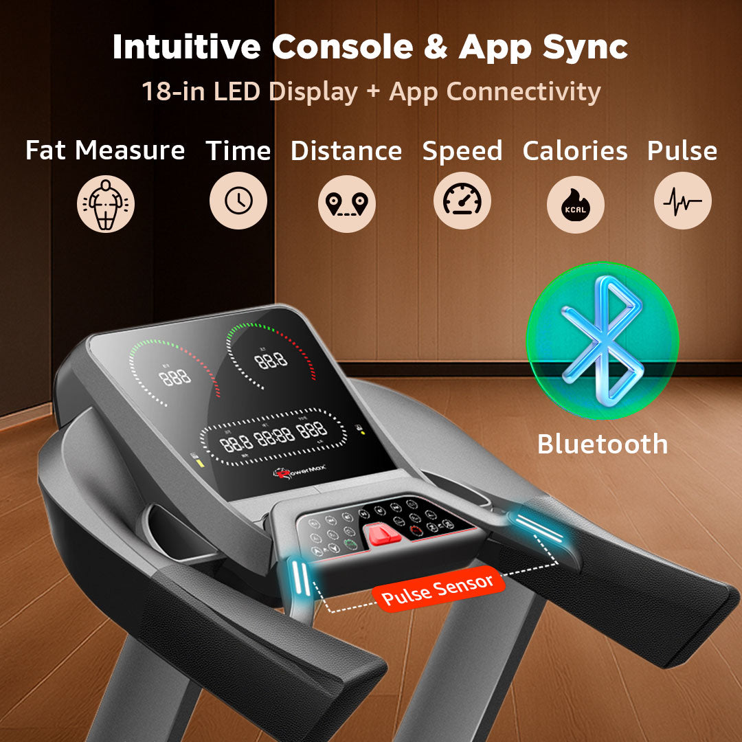 Powermax_TAC_600_Treadmill_Bluetooth_InstaSport
