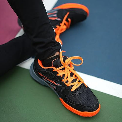 Puls8_Pickleball_Men_s_Shoes_Black_Orange_Info_InstaSport