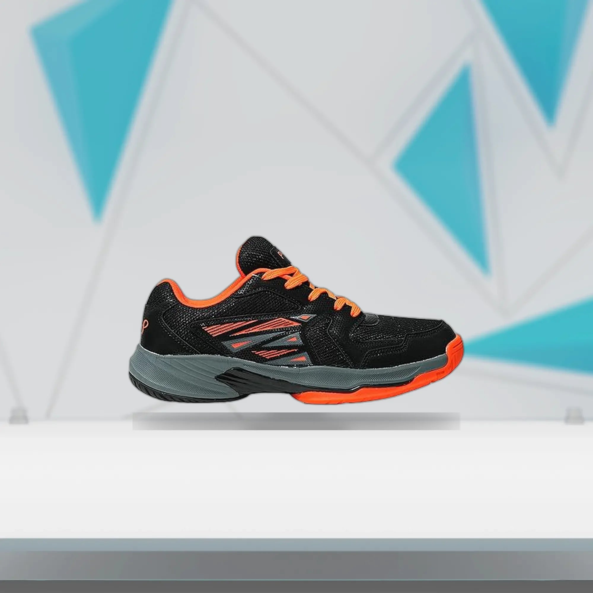Puls8_Pickleball_Men_s_Shoes_Black_Orange_Main_InstaSport