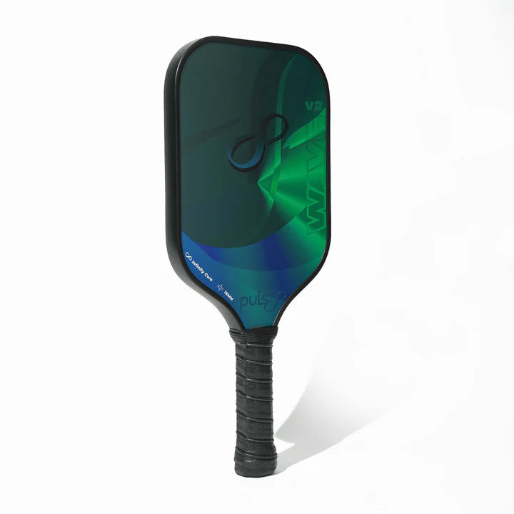 Pulse8_Wave_V2_Pickleball_Paddle_Blue_Green_Cross_InstaSport