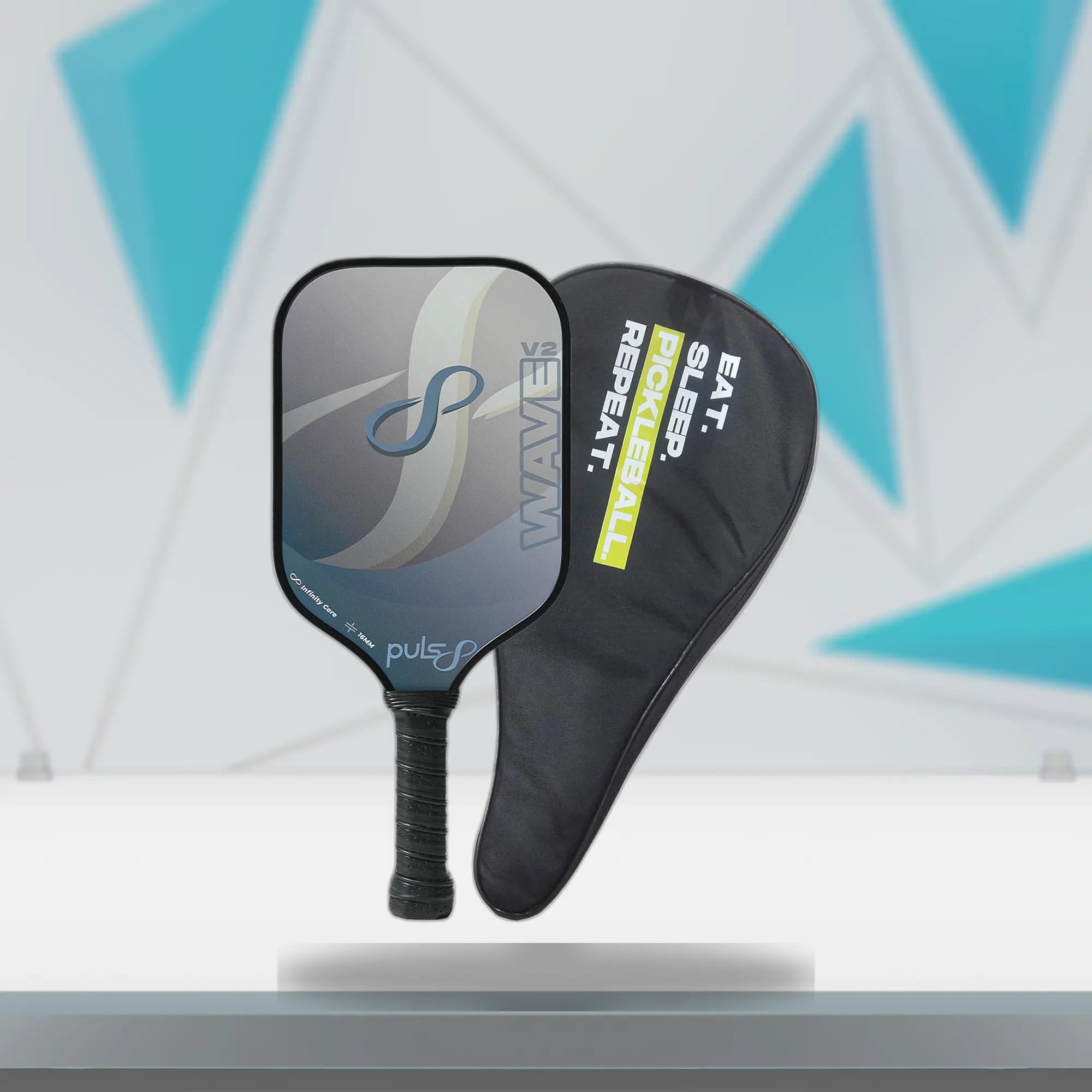 Pulse8_Wave_V2_Pickleball_Paddle_Burnt_Charcoal_InstaSport
