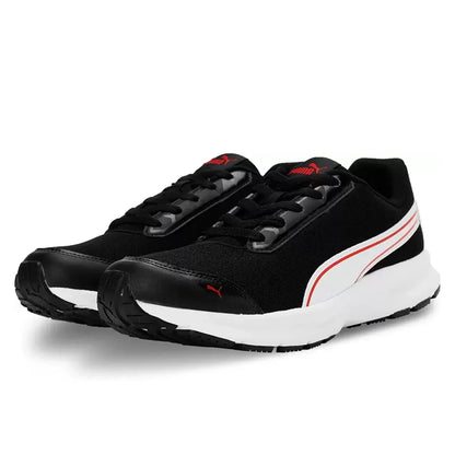 Puma Kuiper Men's Running Shoes (Black-White-High Risk Red) 31005902