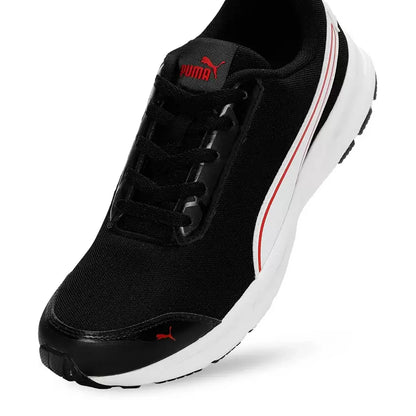 Puma Kuiper Men's Running Shoes (Black-White-High Risk Red) 31005902