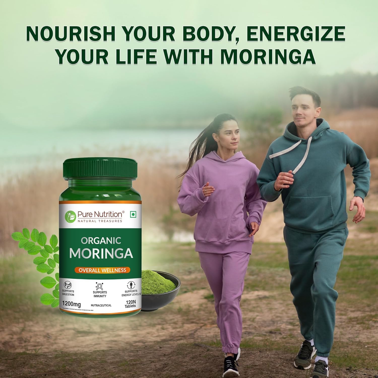 Pure_Nutrition_Moringa_120MG_Nourise_Body_InstaSport