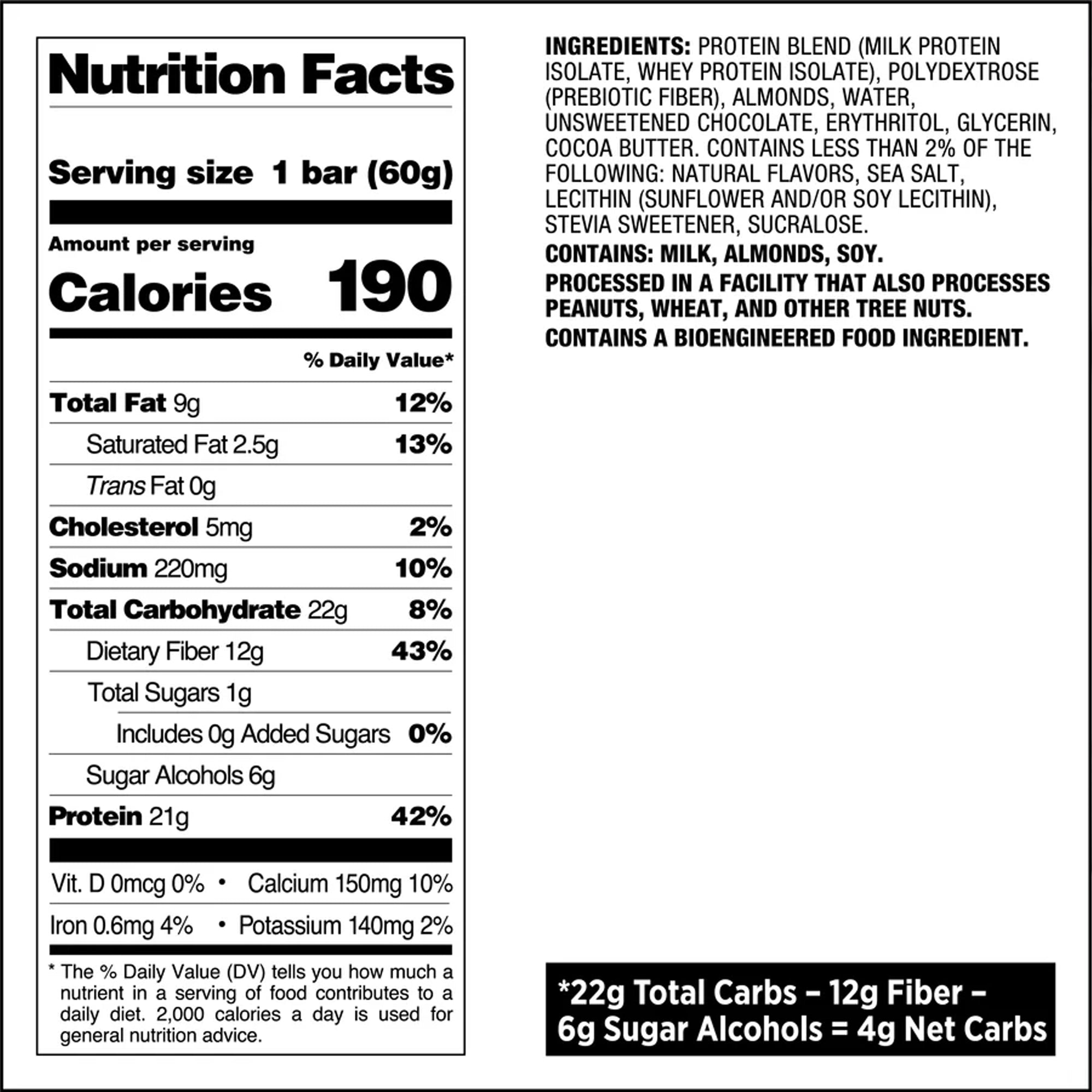 Quest Nutrition Bar – 60g x 12 (Chocolate Chip Cookies)