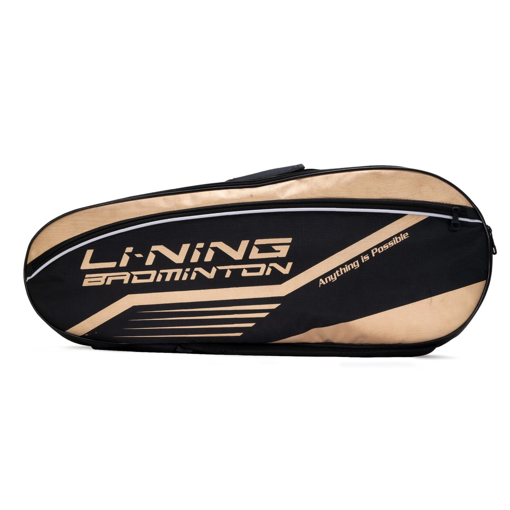 Li-Ning Hot Shot Badminton Kitbag - Black / Gold - InstaSport
