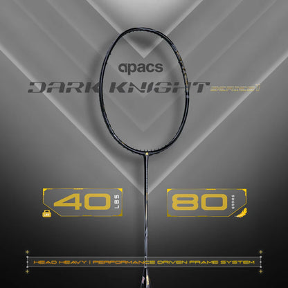 Apacs Dark Knight (Unstrung) - InstaSport