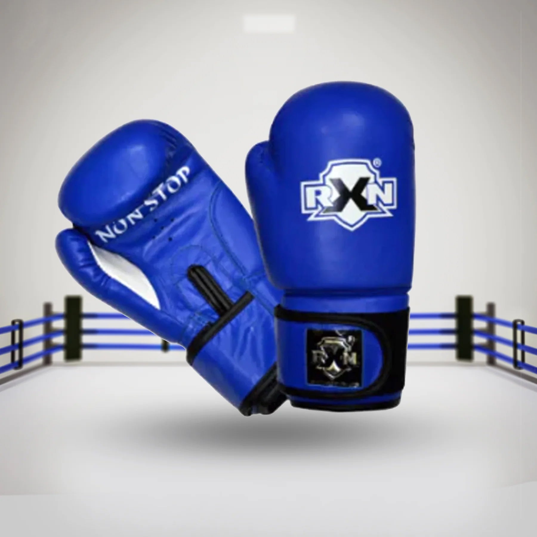 RXN Non Stop Competition Boxing Gloves (Blue)