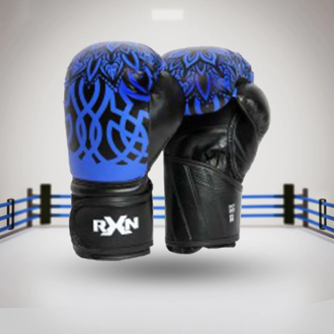 RXN Storm Sparring Boxing Gloves (Blue)