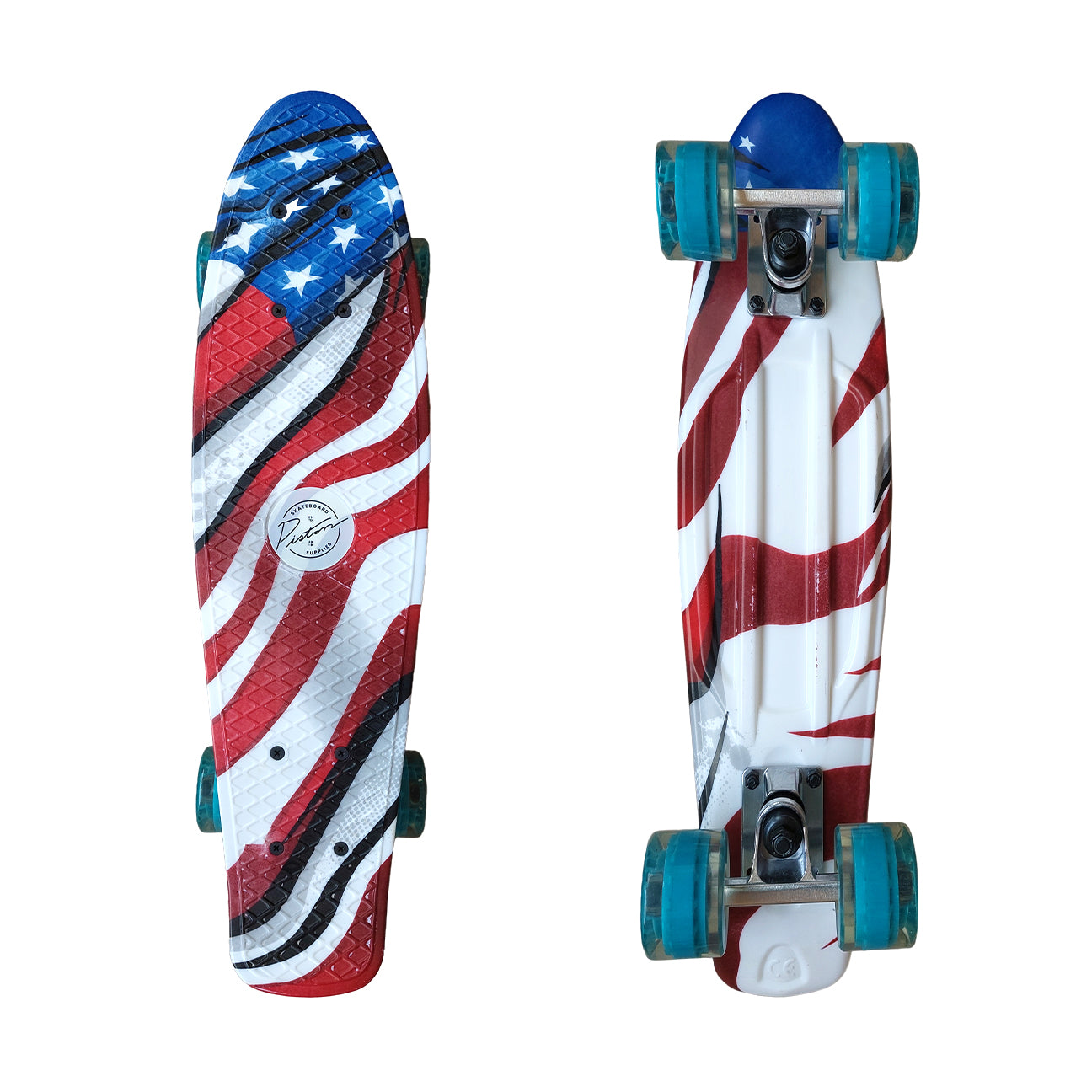 Piston plastic Skateboards for Kids 22 inches- Full Print - InstaSport