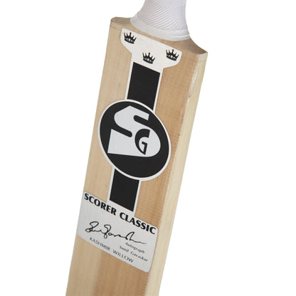 SG Scorer Classic Kashmir Willow Cricket Bat -SH - InstaSport