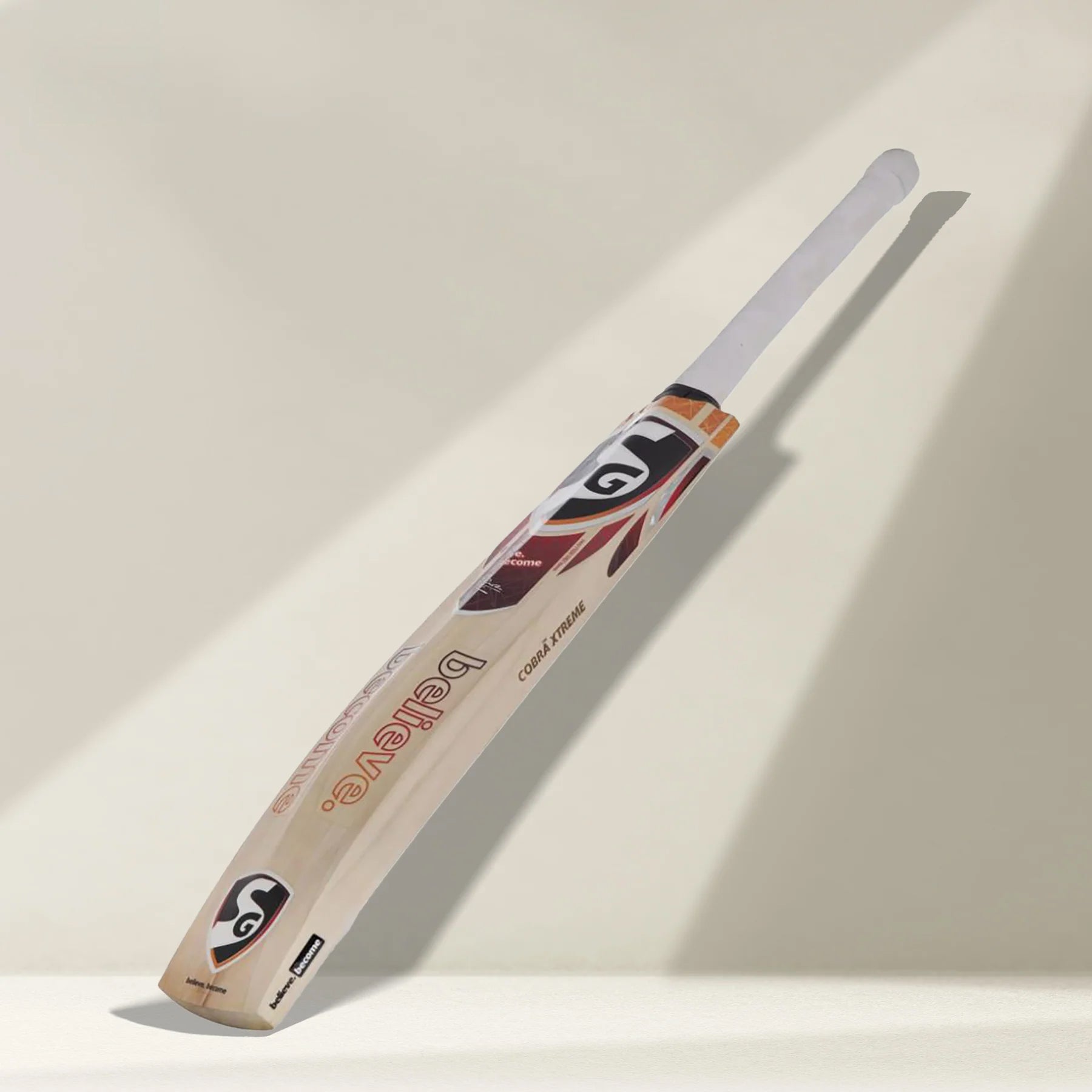 SG Cobra™ Xtreme Traditonally Shaped English Willow Cricket Bat (Leather Ball)