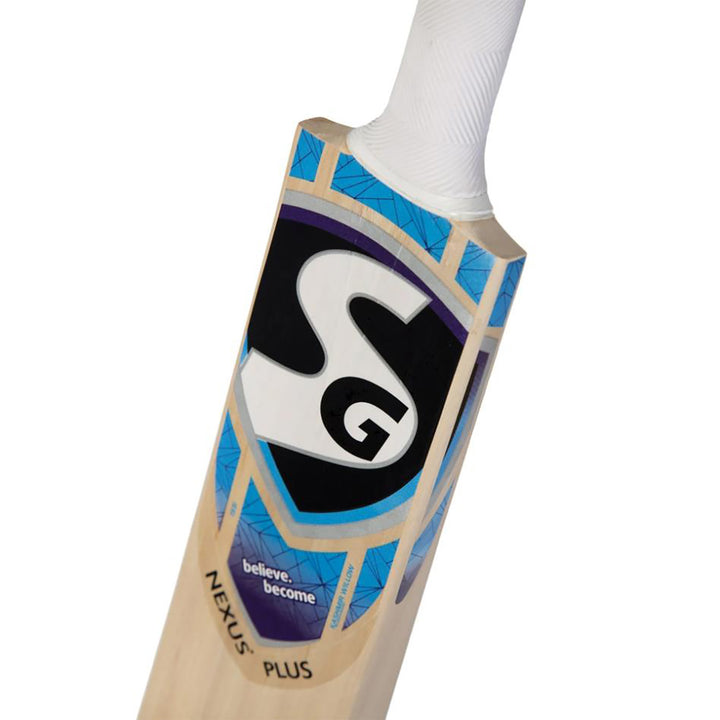 SG Nexus Plus High Quality Kashmir Willow Cricket Bat -SH - InstaSport