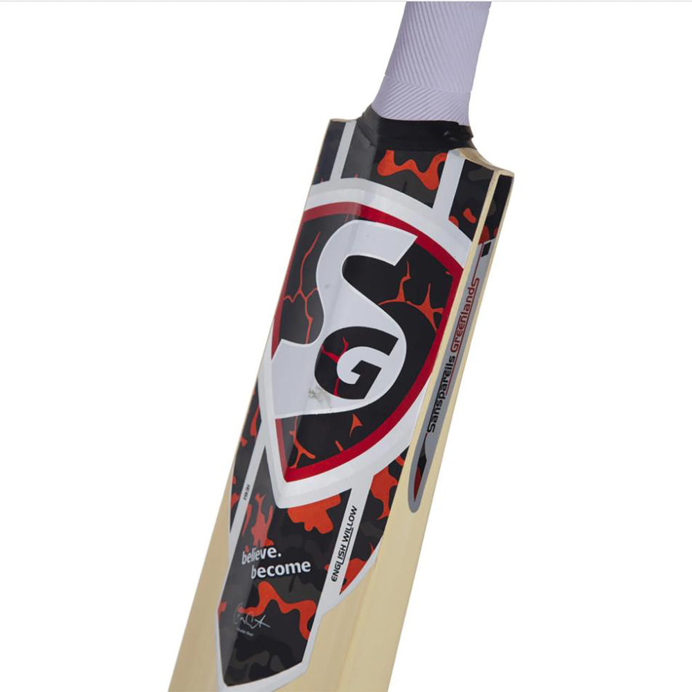 SG Profile Xtreme Traditionally Shaped English Willow Cricket Bat (Leather Ball) -SH - InstaSport