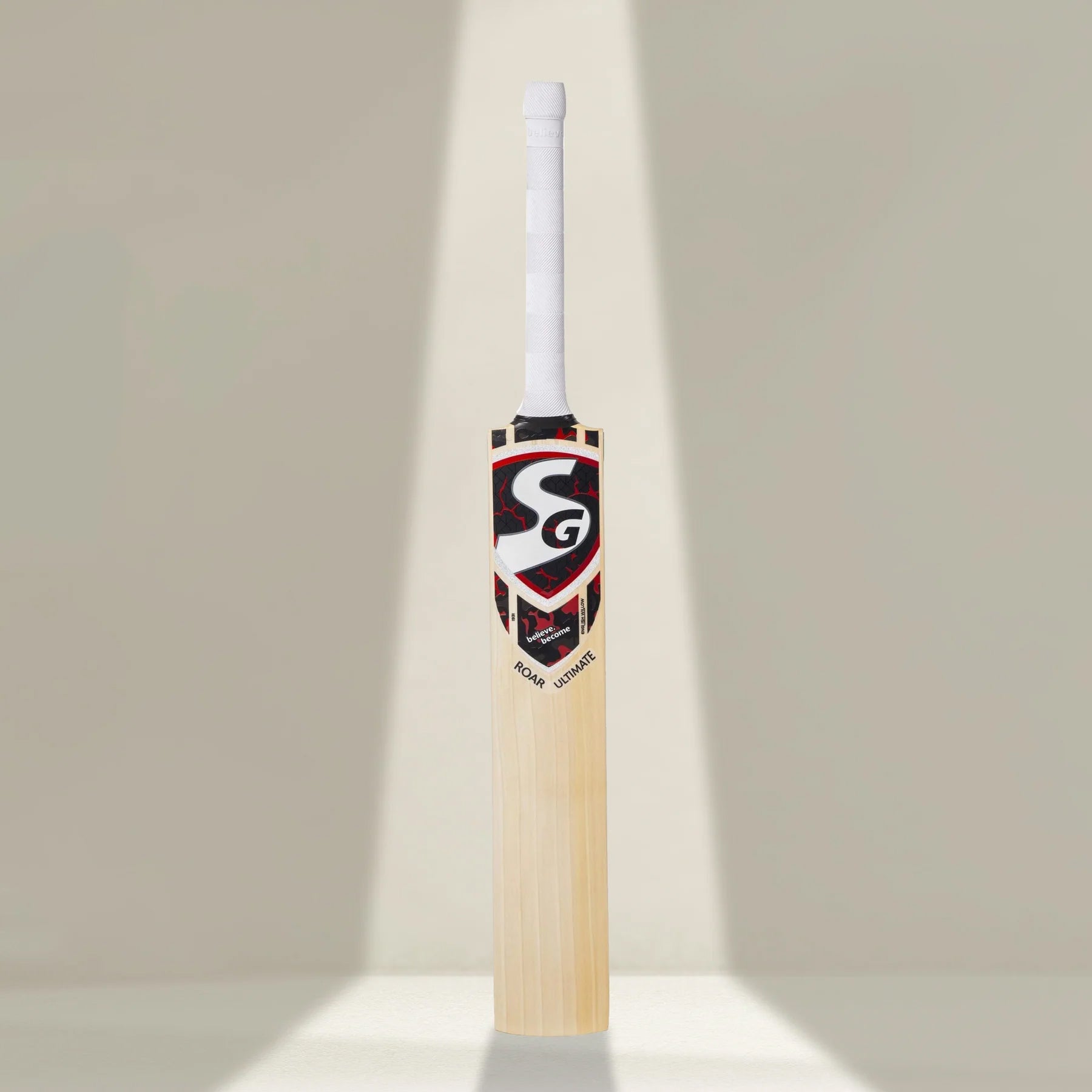 SG Roar Ultimate - Grade 3 English Willow Cricket Bat (Leather Ball)