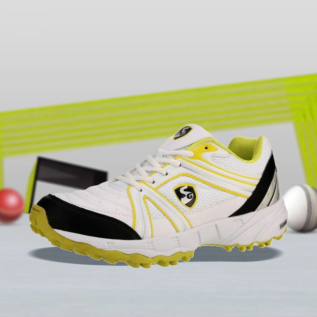 SG STEADLER 5.0 Cricket Sports Shoes (Lime)