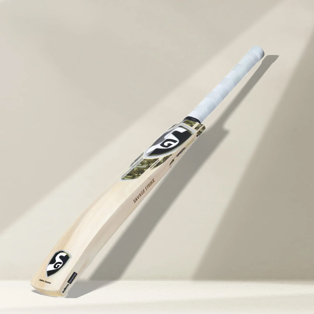 SG Savage Strike Finest English Willow grade 2 Cricket Bat (Leather Ball)