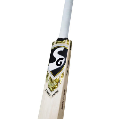 SG Savage Strike Finest English Willow grade 2 Cricket Bat (Leather Ball) -SH - InstaSport