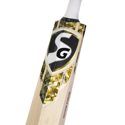 SG Savage Xtreme Finest Grade 3 English Willow Cricket Bat (Leather Ball) -SH - InstaSport