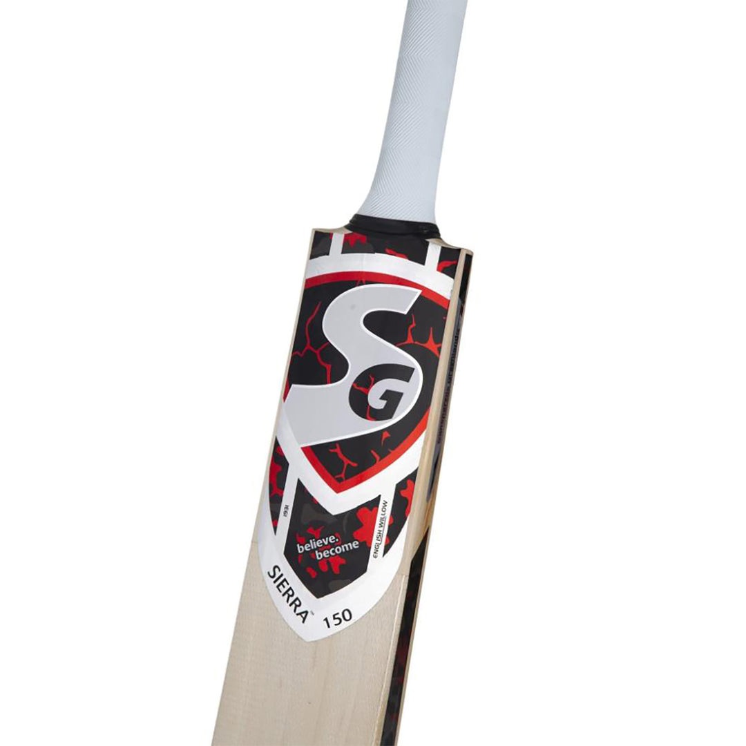 SG Sierra 150 Traditionally Shaped English Willow Cricket Bat (Leather Ball) -SH - InstaSport