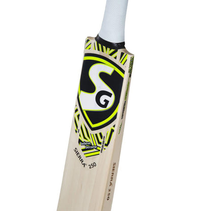 SG Sierra 250 Grade 4 English Willow Cricket Bat (Leather Ball) -SH - InstaSport